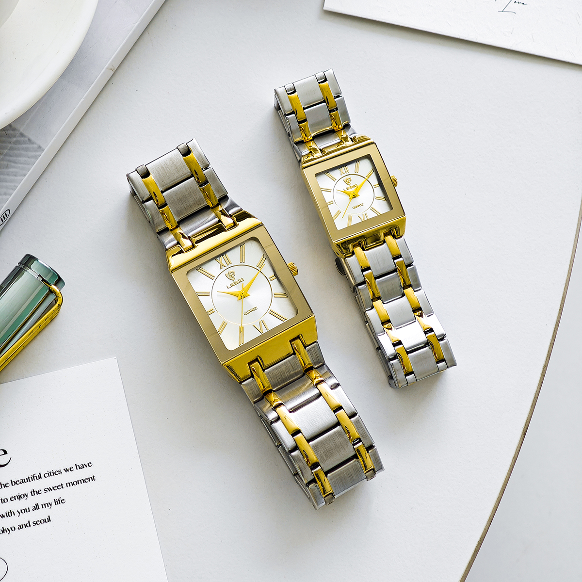 LIEBIG Luxury Quartz Wristwatc - Jewelry Style Watches บทวิจารณ์และราคา