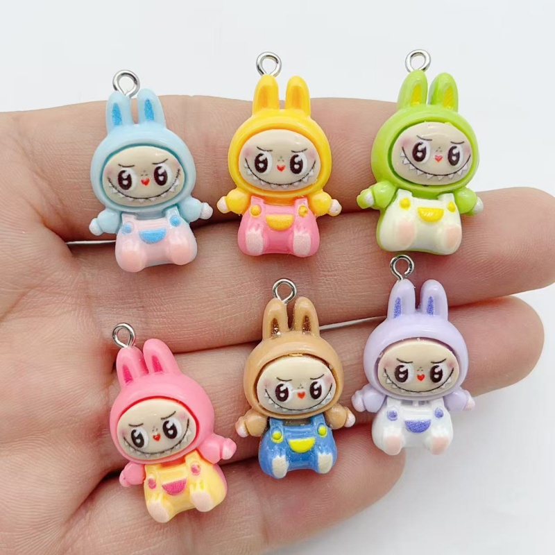 10Pcs Kawaii Rabbit Strawberry - Drop Earrings บทวิจารณ์และราคา