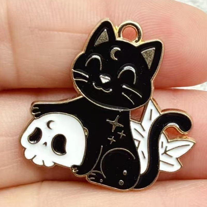 10pcs Original Alloy Enamel Bl - Drop Earrings บทวิจารณ์และราคา