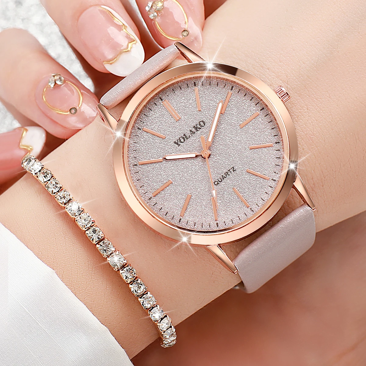 Women's Diamond Quartz Watch S - Jewelry Clasp Watches บทวิจารณ์และราคา