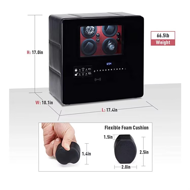 Luxury 12 Automatic Rotors and - Jewelry Watches Box บทวิจารณ์และราคา