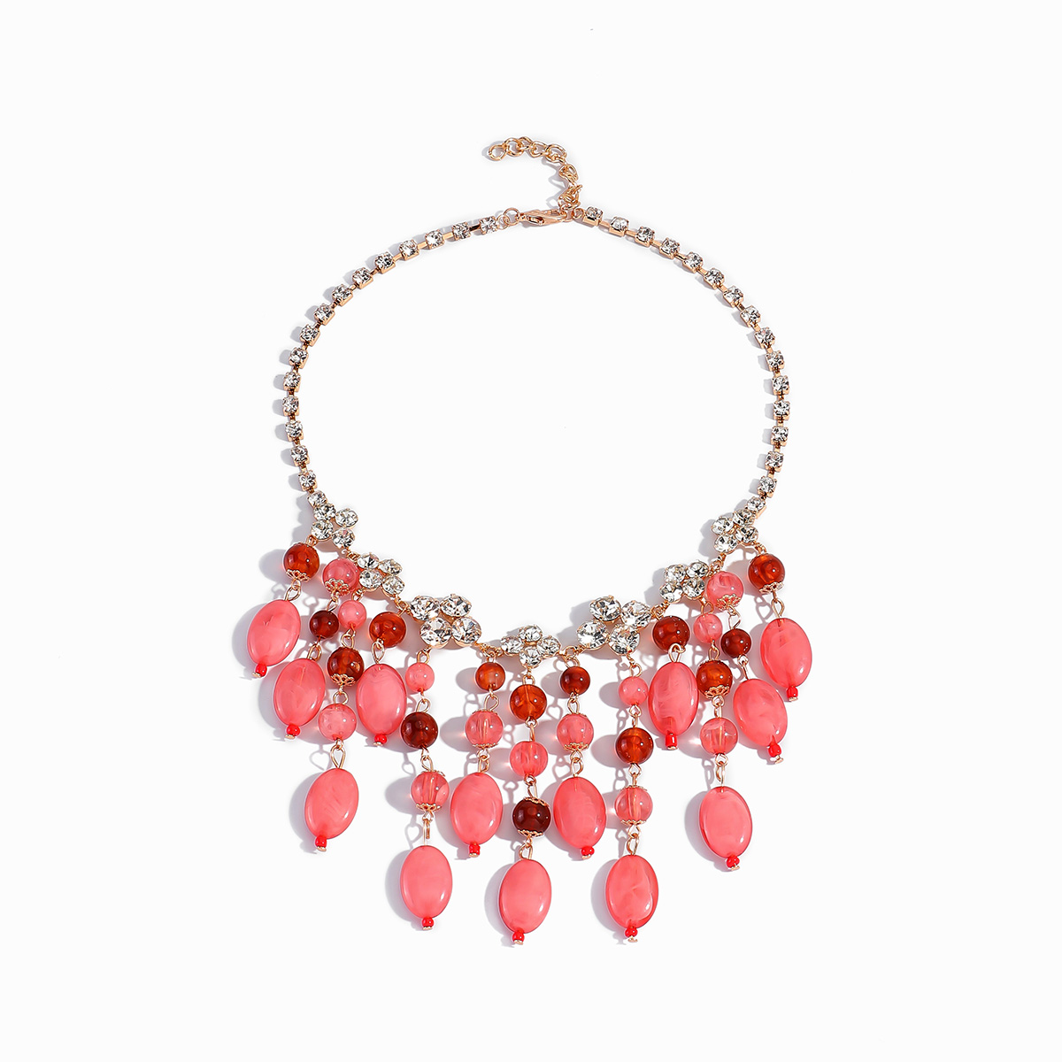 Trendy Pink Red Teardrop Beade - Jewelry & Watches Sp Z Oo Ul Frezerów 3 บทวิจารณ์และราคา