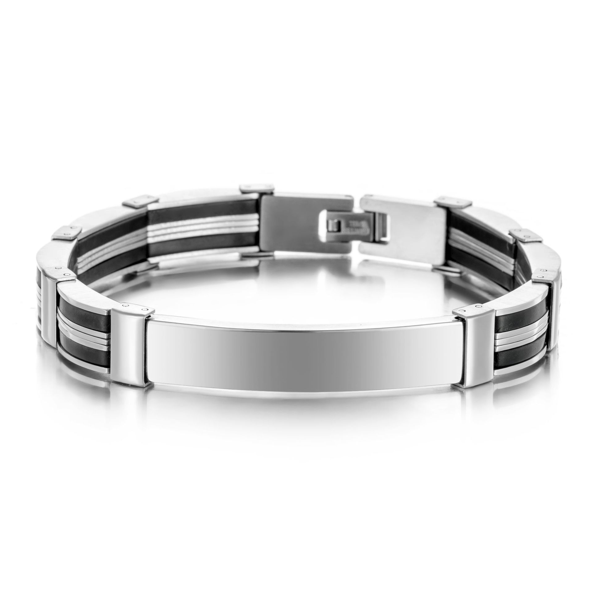 Punk Custom TEXT Name Men Stai - Jewelry Clasp Watches บทวิจารณ์และราคา