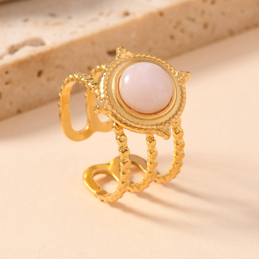 2025 NEW Set Luxury Natural St - Turquoise Stone Ring บทวิจารณ์และราคา