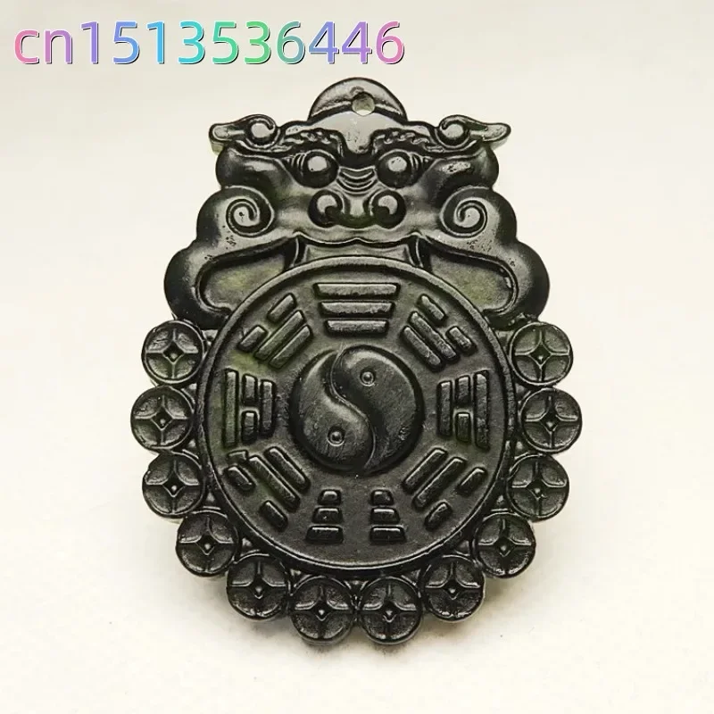 Green Real Jade Tai Chi Pendan - Luxury Gifts Jewelry & Watches Namfleg Mostar บทวิจารณ์และราคา