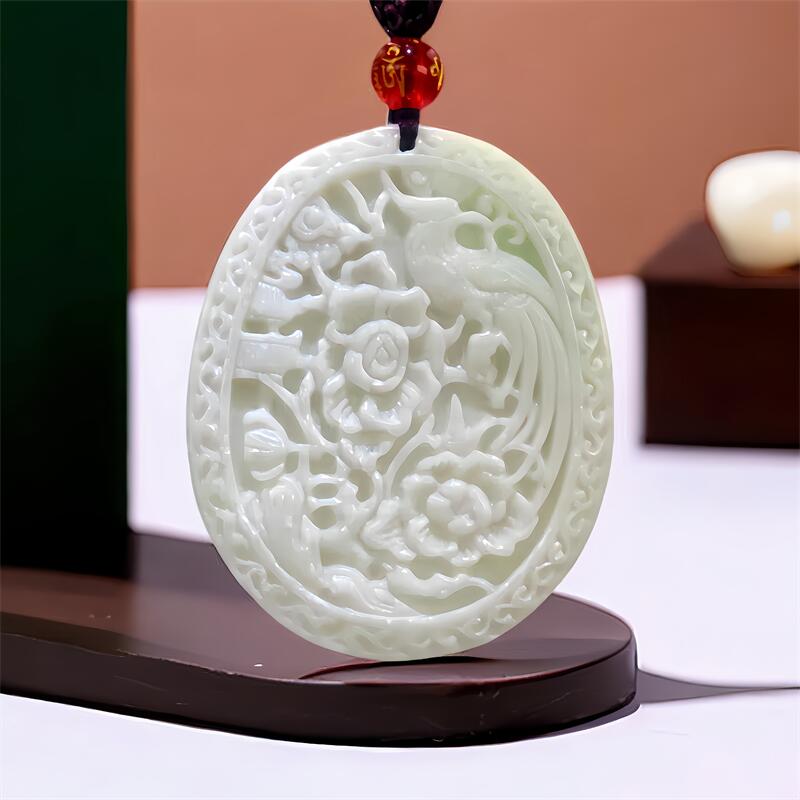 White Natural Real Jade Flower - Luxury Gifts Jewelry & Watches Namfleg Mostar บทวิจารณ์และราคา