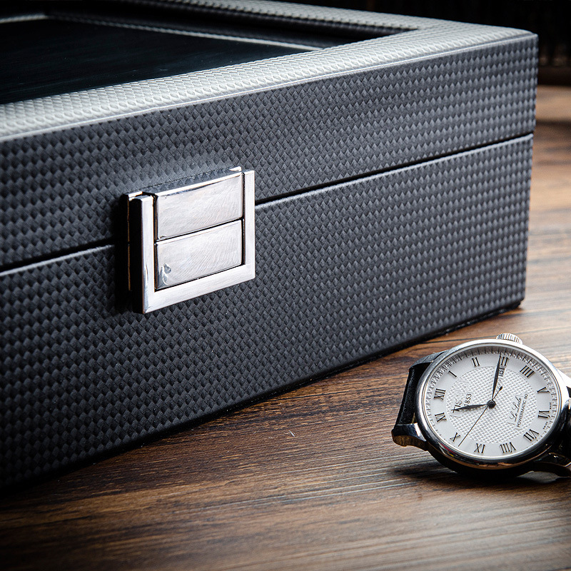 Watch Box Display Cabinet Glas - Best Jewelry Watches For Men บทวิจารณ์และราคา