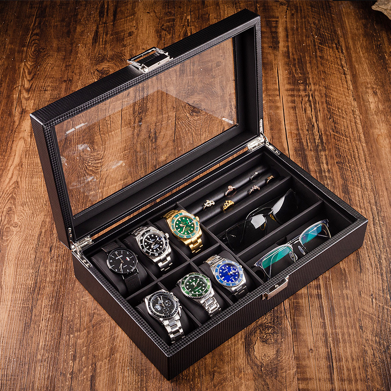 Watch Box Display Cabinet Glas - Best Jewelry Watches For Men บทวิจารณ์และราคา