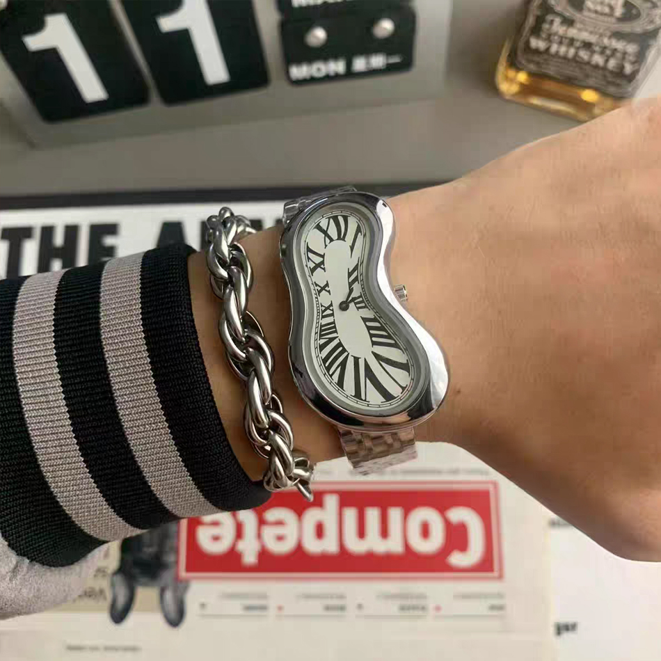 New y2k Fashion Creative Men W - Jewelry Style Watches บทวิจารณ์และราคา
