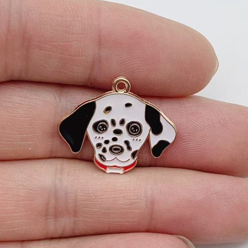 12pcs cartoon pet spotted dog  - Drop Earrings บทวิจารณ์และราคา