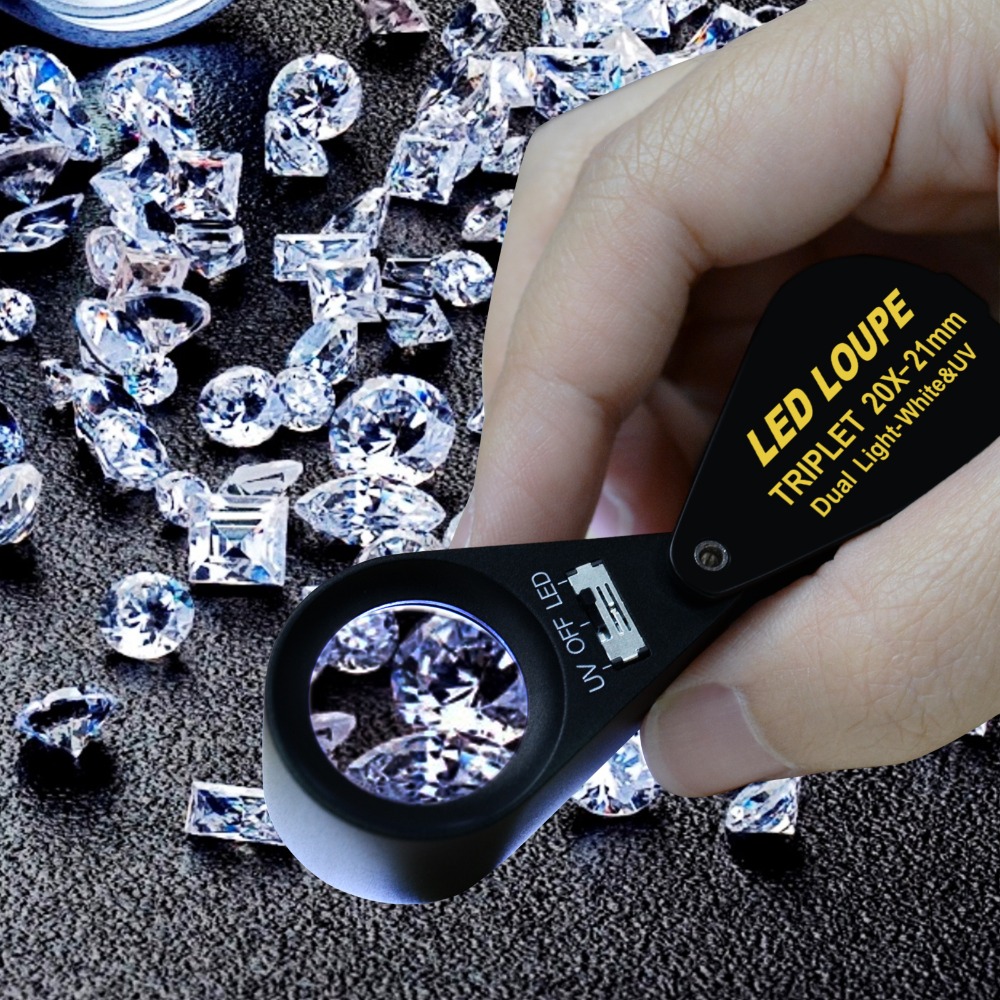20x Jewelry Loupe 21mm Dual Li - Collectors Coins Jewelry & Watches Of Smithtown Photos บทวิจารณ์และราคา