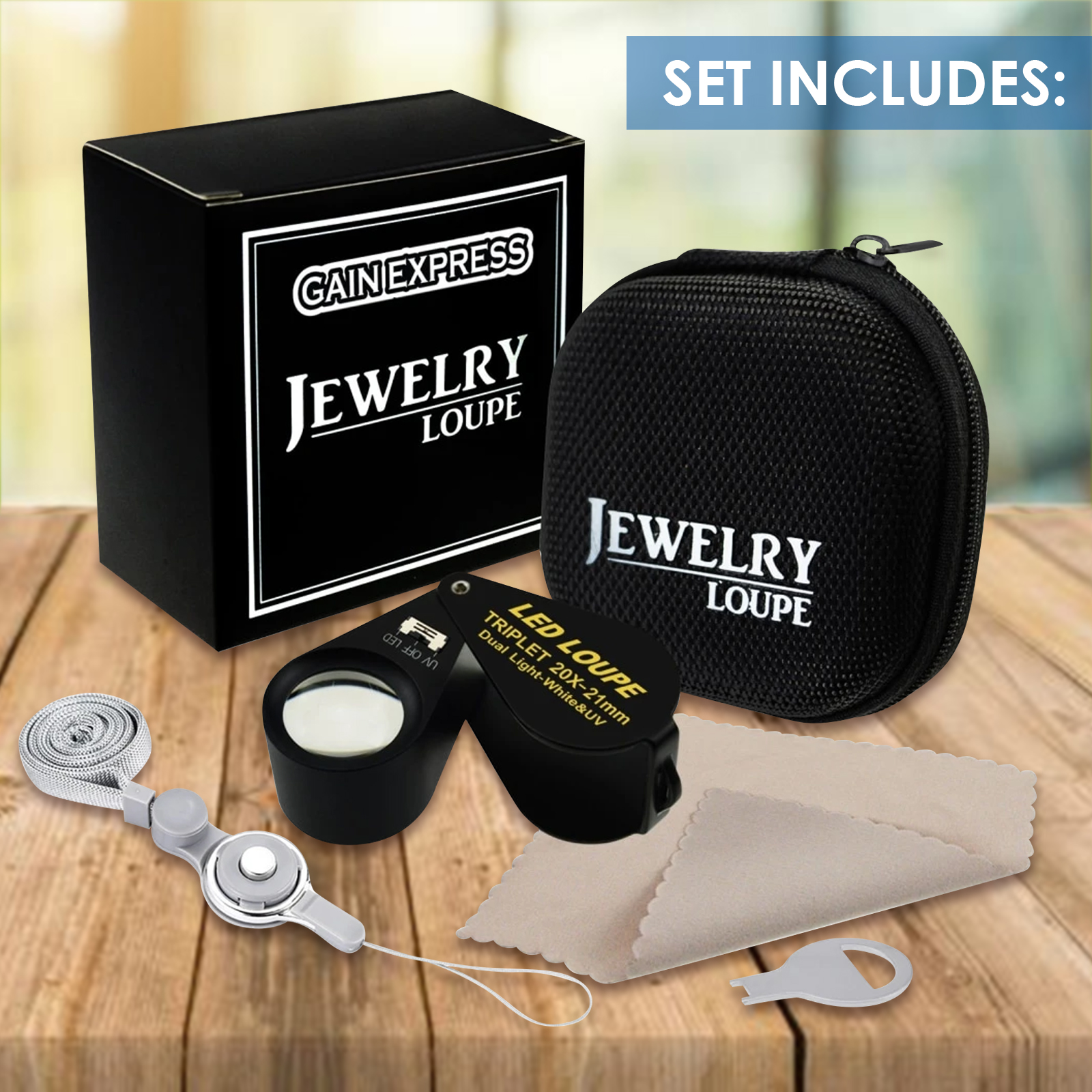 20x Jewelry Loupe 21mm Dual Li - Collectors Coins Jewelry & Watches Of Smithtown Photos บทวิจารณ์และราคา