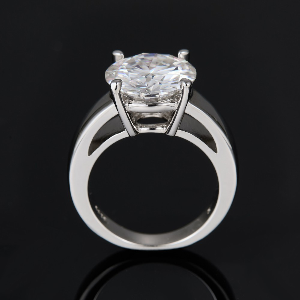 2 Carat D Color Moissanite Dia - Moissanite Ring บทวิจารณ์และราคา