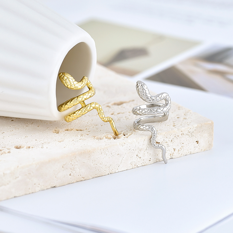 1PC Plated 24K Gold Vintage Cr - Ear Cuff No Piercing บทวิจารณ์และราคา