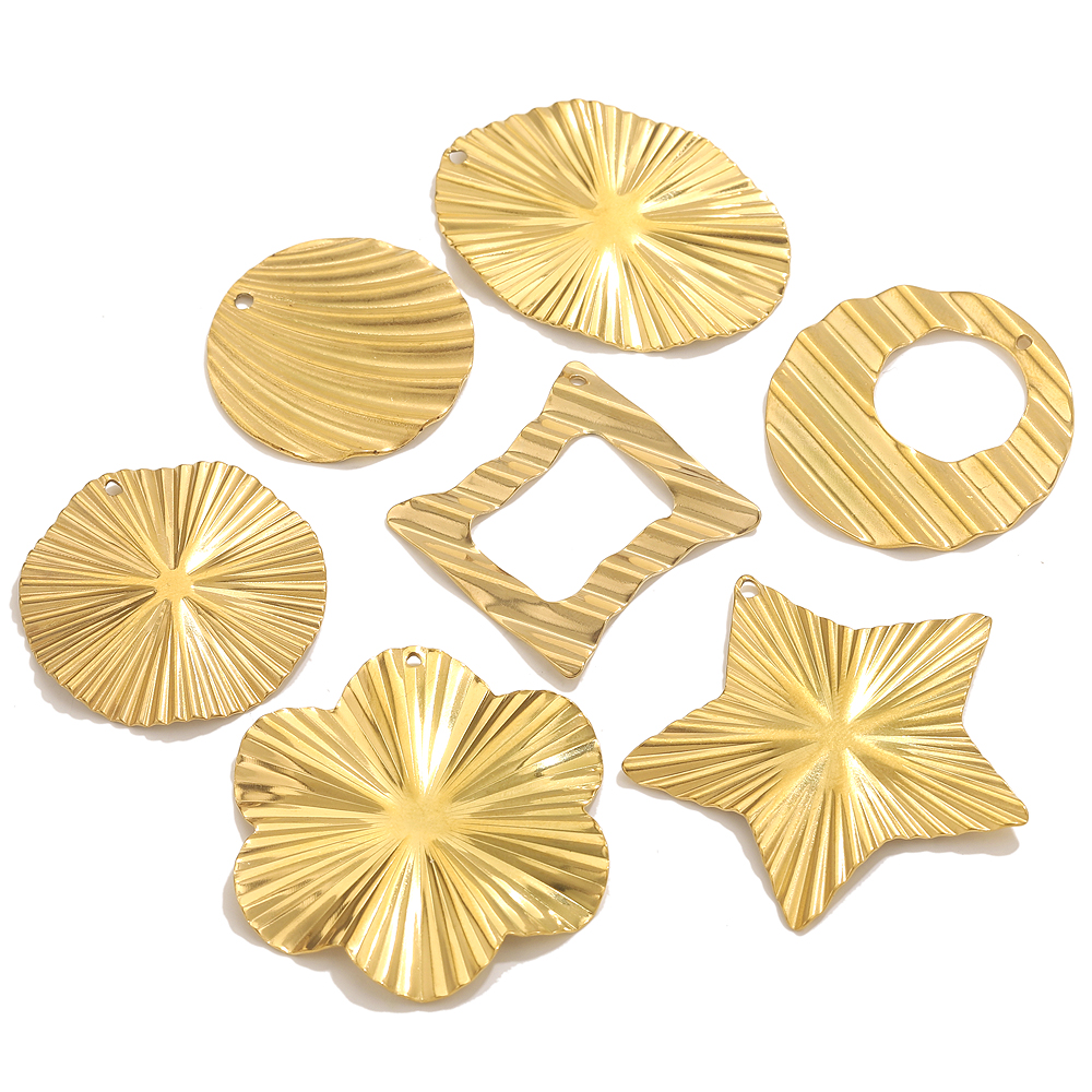 10pcs Stainless Steel Geometri - Drop Earrings บทวิจารณ์และราคา