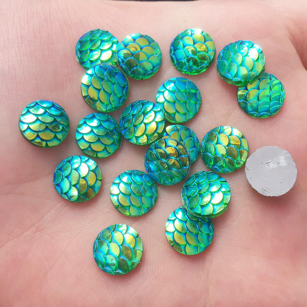 Shiny 100Pcs AB Resin 10mm Rou - Paradise Jewelry & Watches Llc Miami Photos บทวิจารณ์และราคา