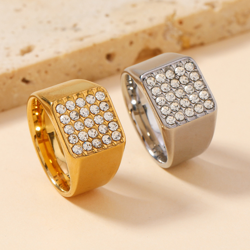 14mm Delicate Shiny Cubic Zirc - Moissanite Ring บทวิจารณ์และราคา