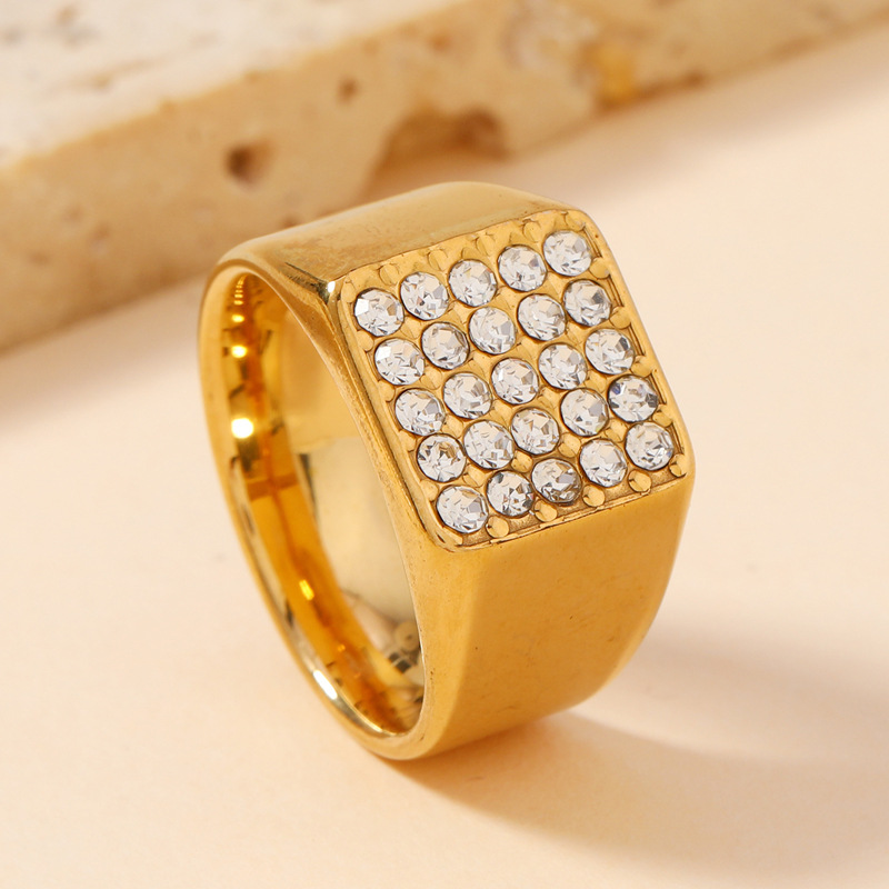 14mm Delicate Shiny Cubic Zirc - Moissanite Ring บทวิจารณ์และราคา
